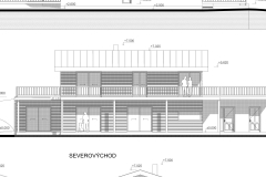 Rodinný dům - dřevostavba zapuštěná do terénu - Rapotín